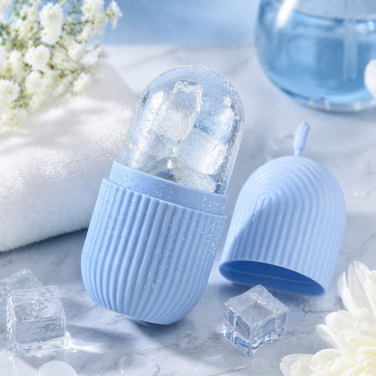 silicone Ice roller for face-instant Glow - COD Pakistan