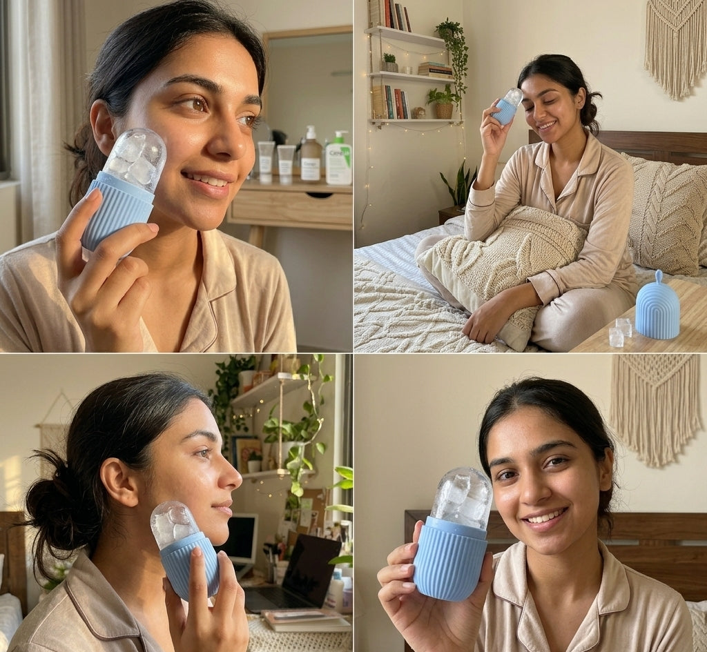 silicone Ice roller for face-instant Glow - COD Pakistan